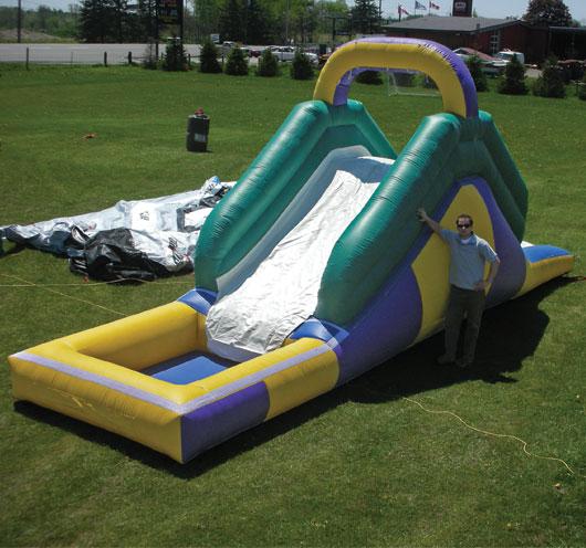 Backyard Water Slide